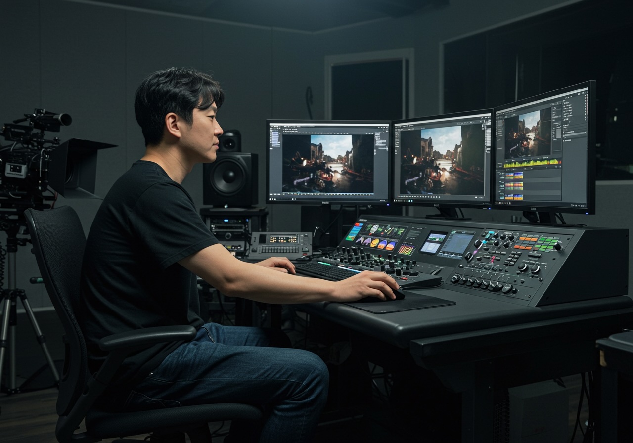 색보정
